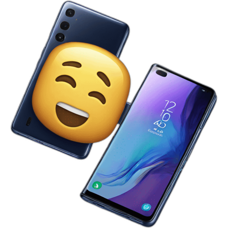 Samsung Z flip emoji