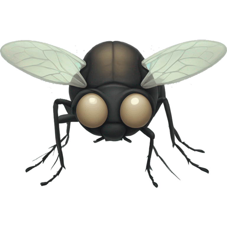 Creepy fly emoji