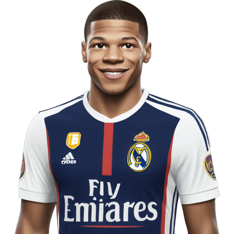 mbappé au réal madrid emoji