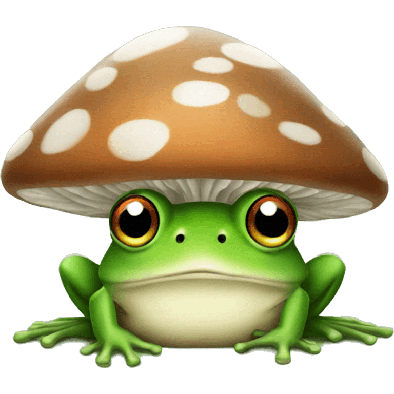 frog mushroom emoji