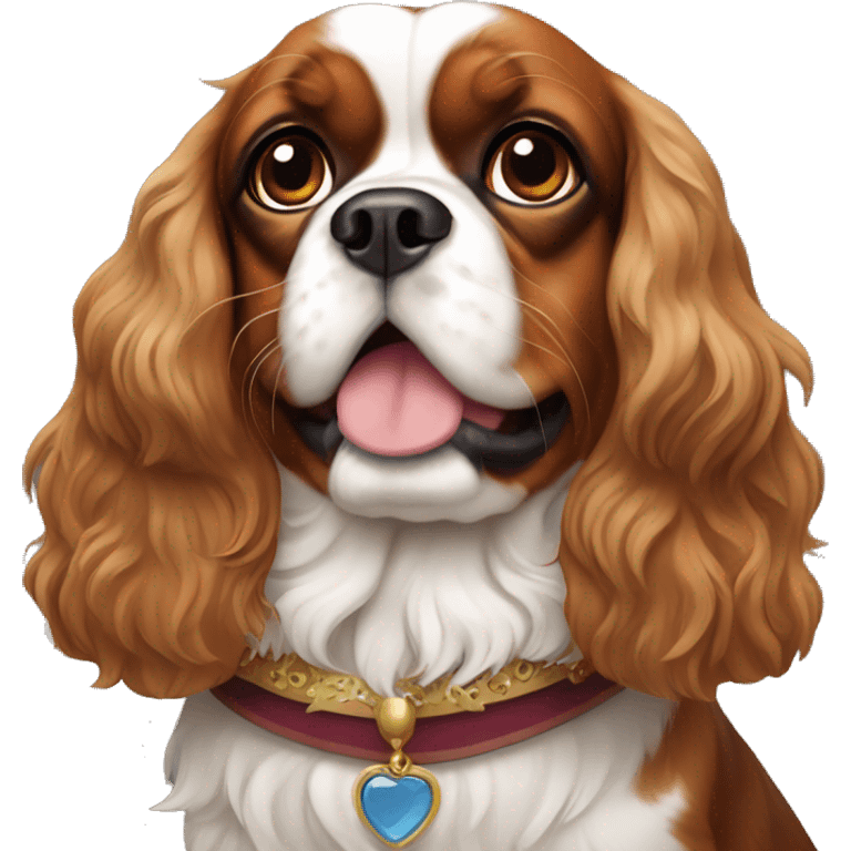 King Charles spaniel emoji