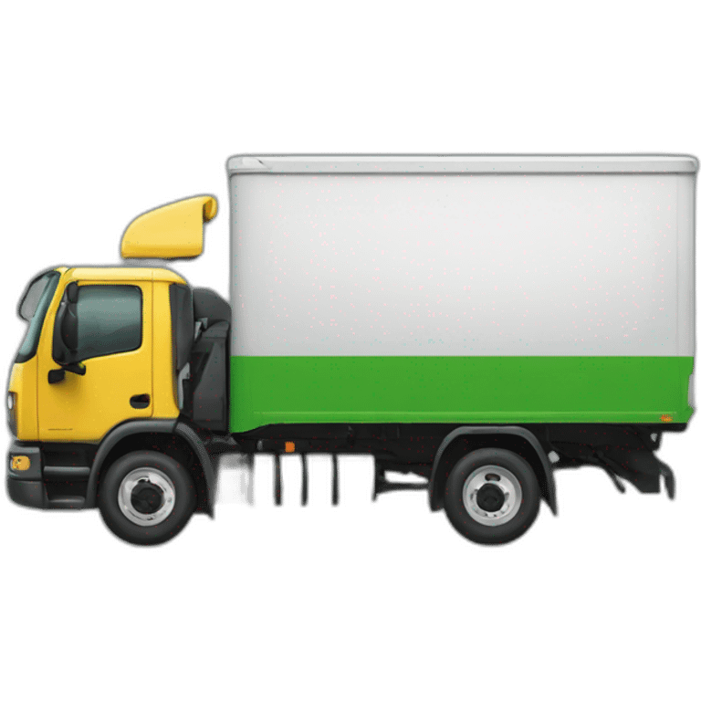 Camion vert emoji