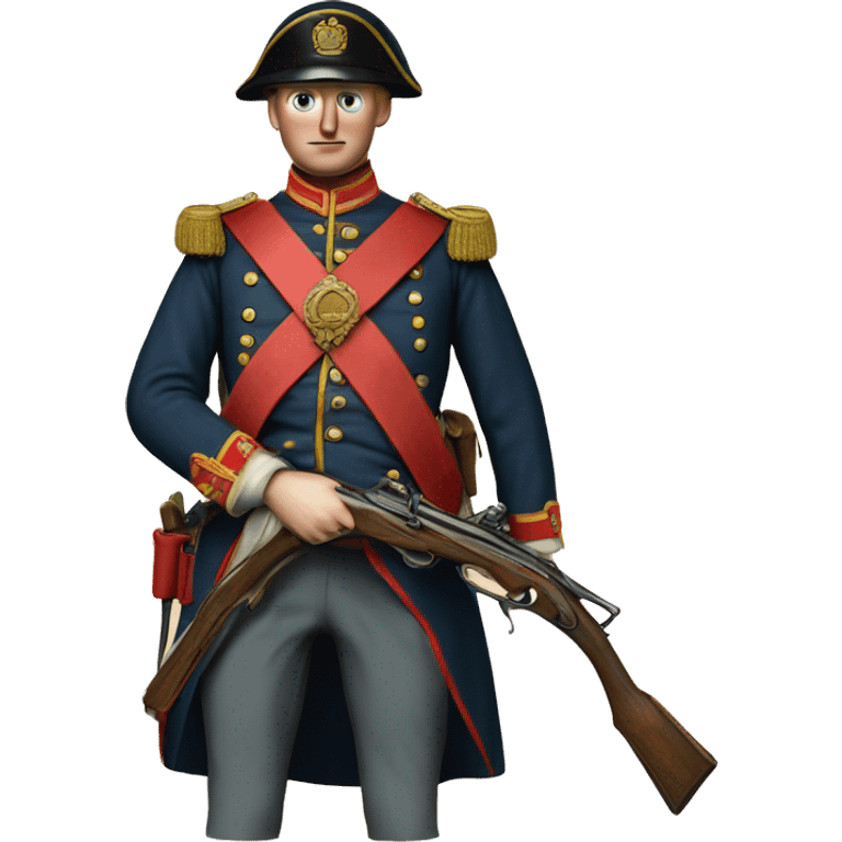 british soldier with rifle 19 century emoji