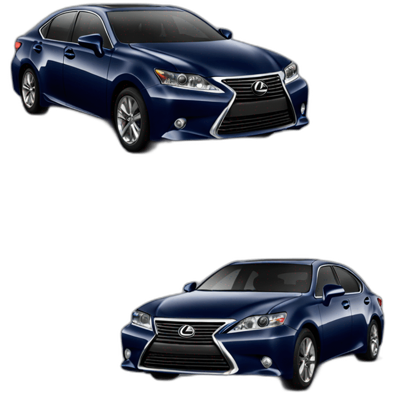 Lexus es350 2007 navy blue emoji