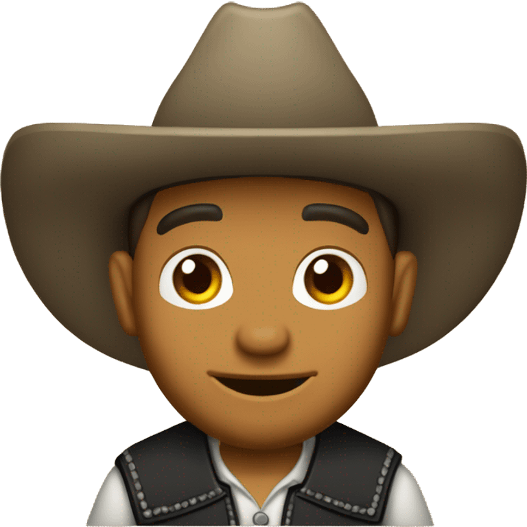 Sombrero vaquero emoji