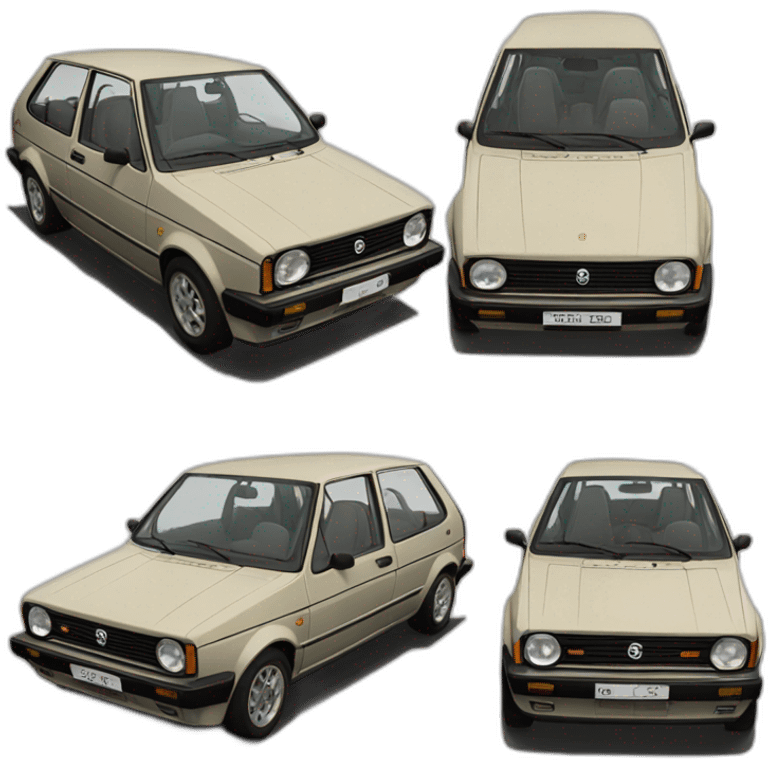 Golf 2 1991 4 portes emoji