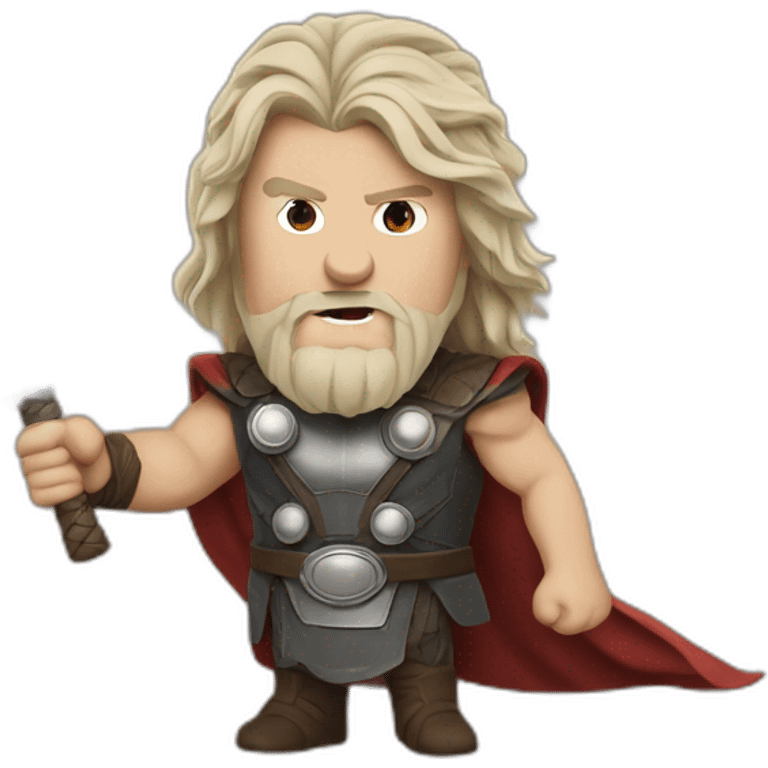 Lebowski Thor emoji