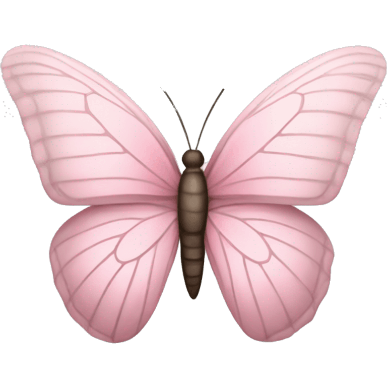 Light pink butterfly  emoji