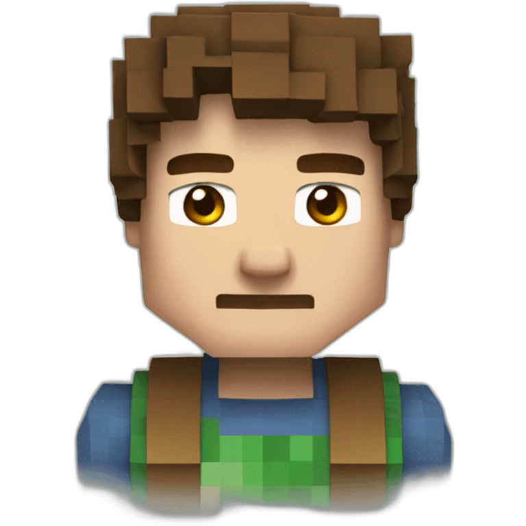 steve from minecraft emoji