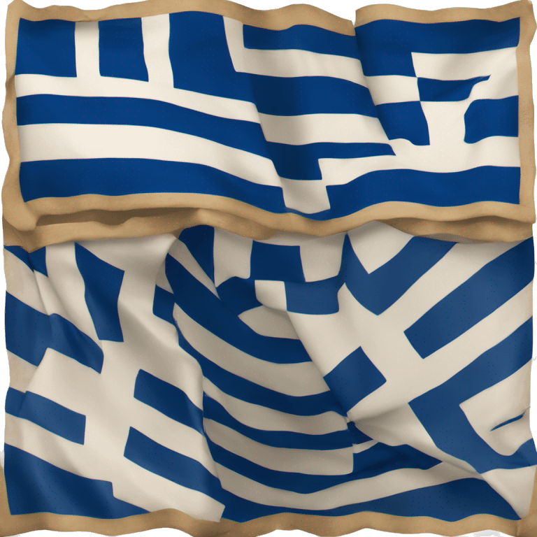 Flag of Second Hellenic Republic emoji