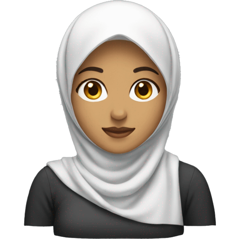 Mac and developer girl with hijab emoji