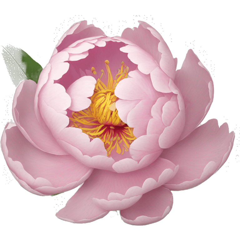 Peony emoji