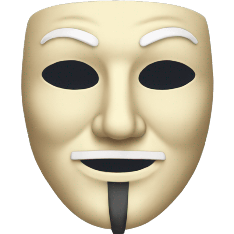 anonymous mask emoji