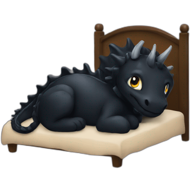 sleep-with-black-dragon-comforter emoji