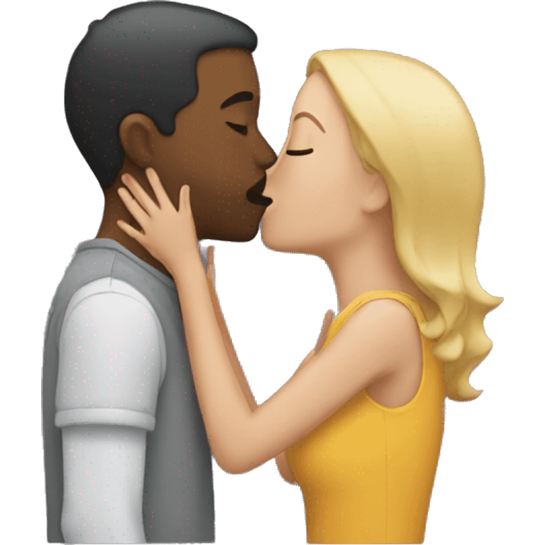 Two people kissing  emoji