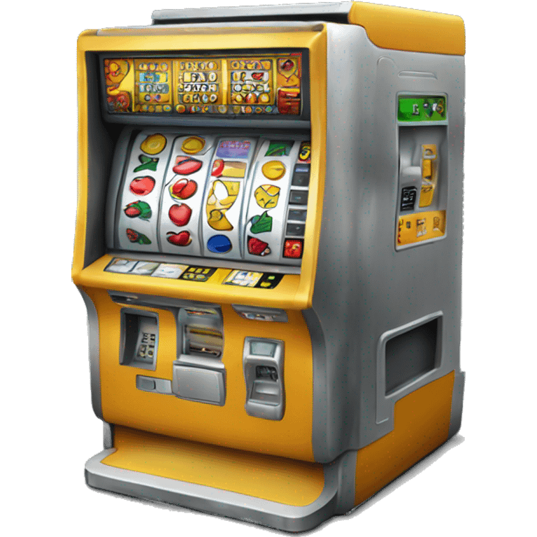 Pokie machine  emoji