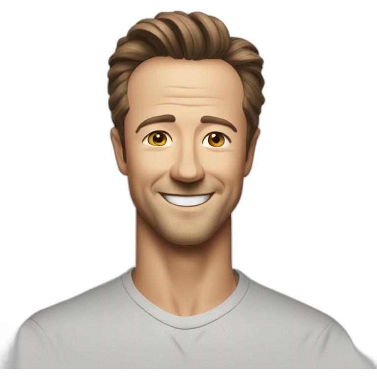 bold smiling Edward Norton emoji