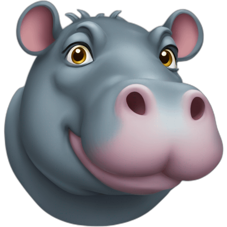 Hippopotame emoji