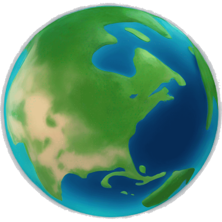 Earth like emoji