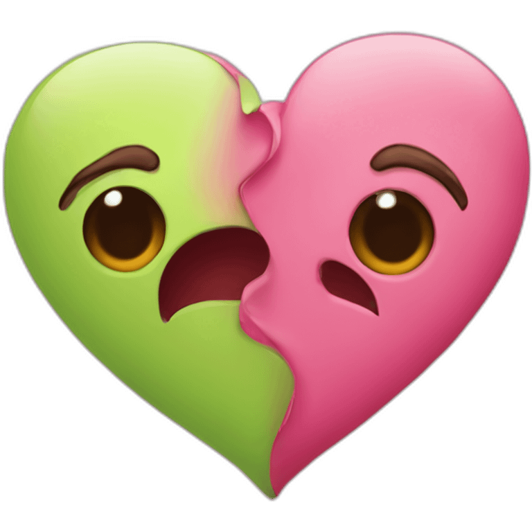 Coeur avec un L+S emoji