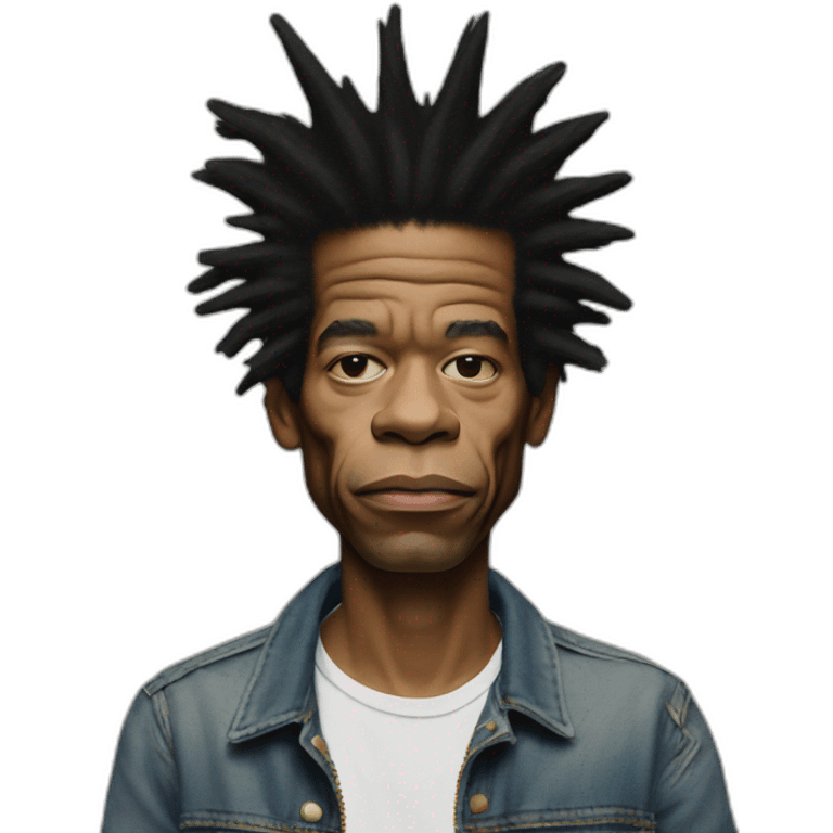 Jean Basquiat emoji