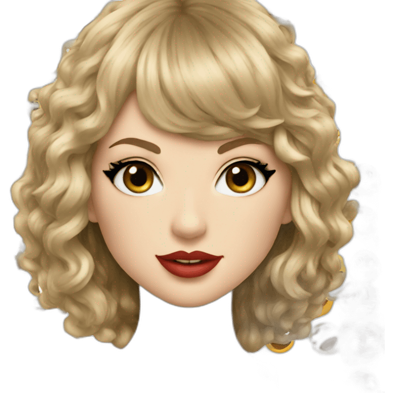 Taylor Swift black emoji