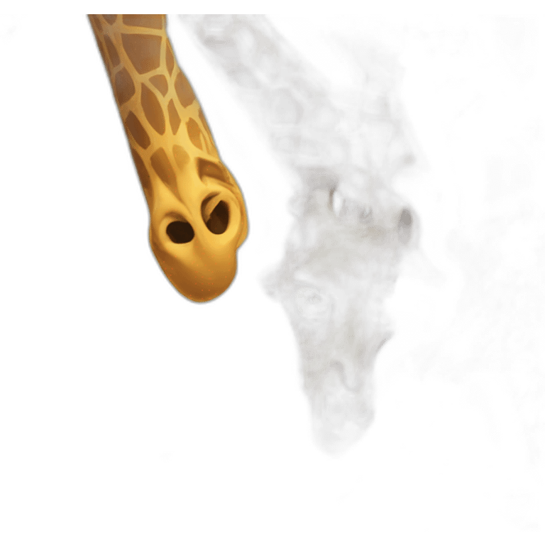 angry giraffe emoji