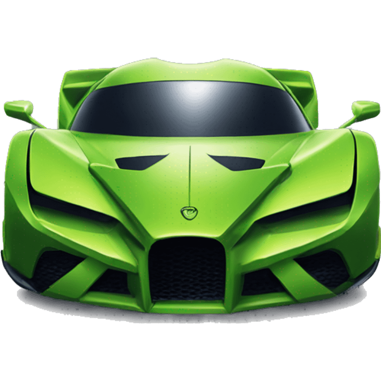 HULK’s muscular hypercar emoji