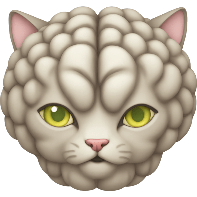 cat-brain emoji