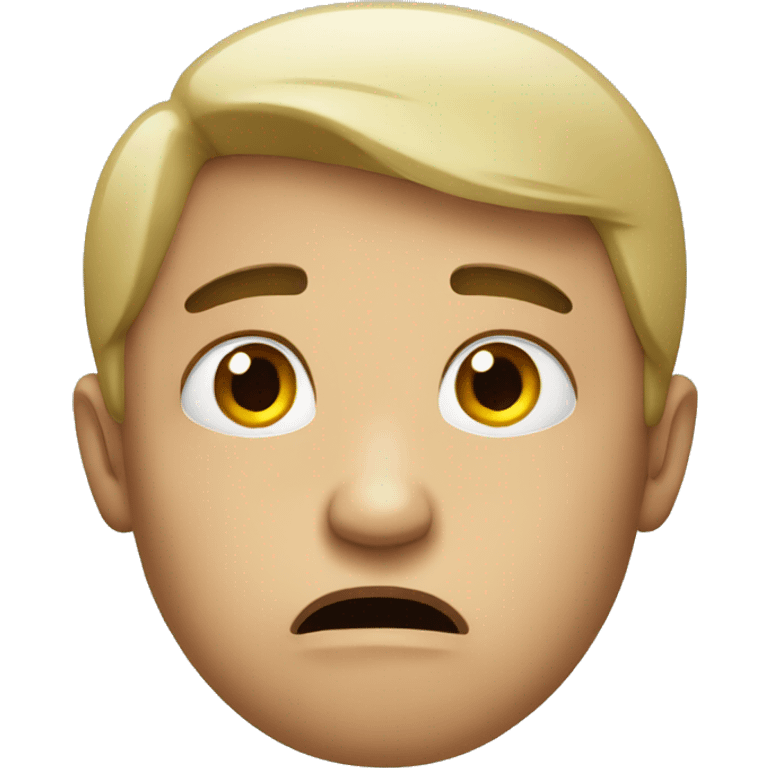 worried emoji