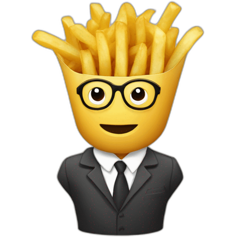 roi philippe mange des frites emoji