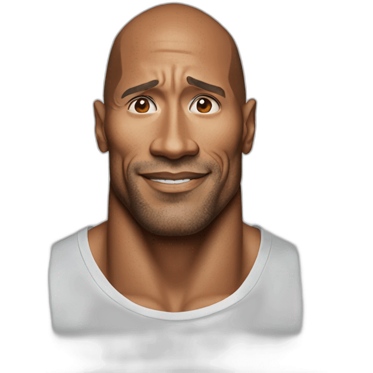 Dwayne johnson emoji