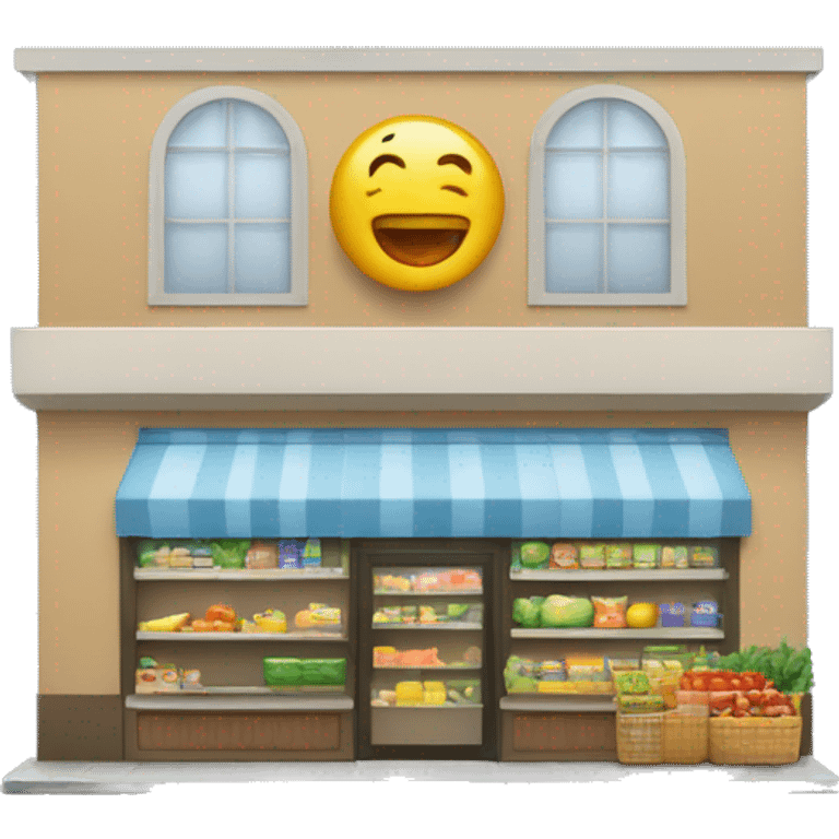 CARRELHAIZE Grocery Store emoji