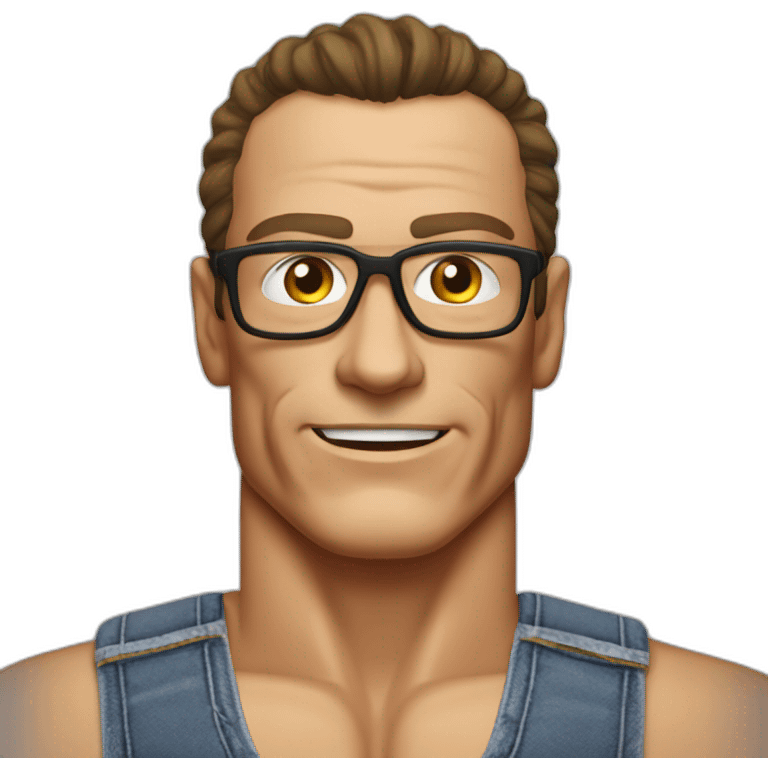 Jean-Claude Van Damme emoji