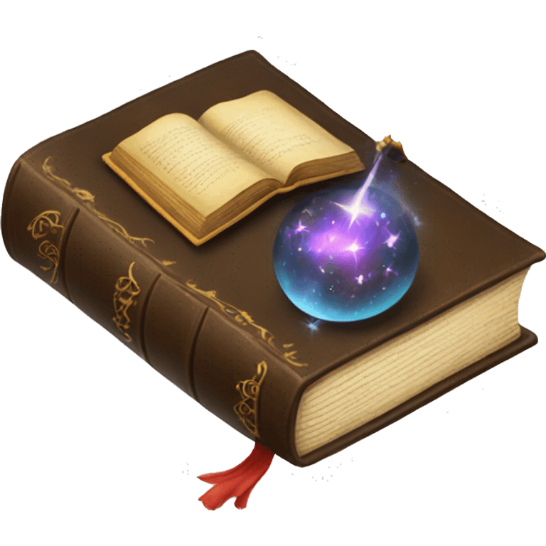 magical book emoji