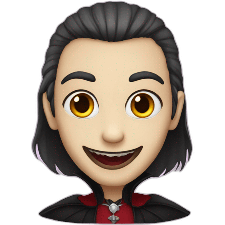 chat vampire bisous emoji