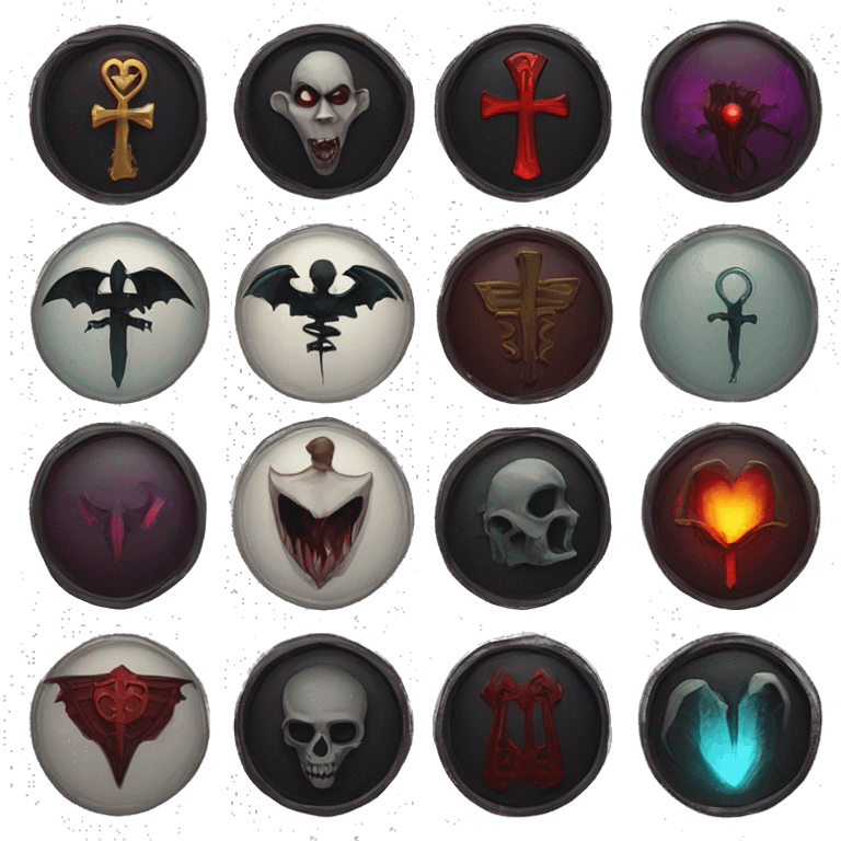 Symbol krzyża, Vampire The Masquerade, Ankh, Vampire The Dark Ages ... emoji