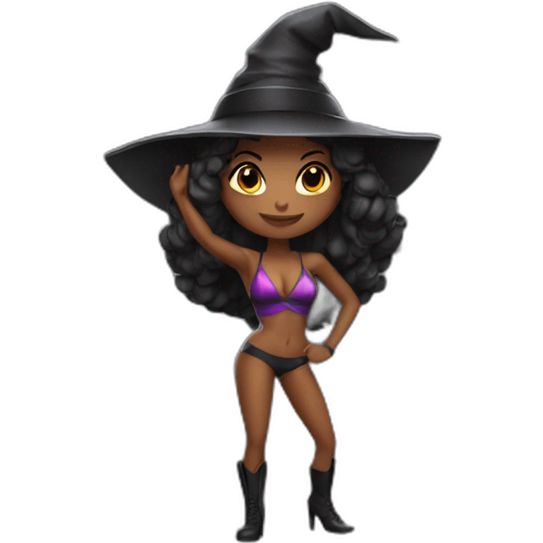 Sexy Witch sportswoman emoji