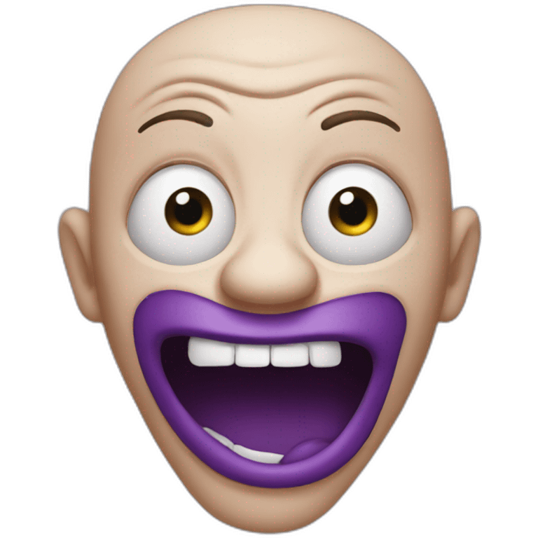 purple Grimace emoji