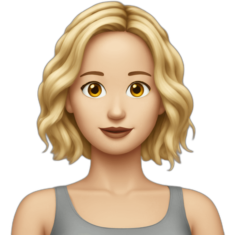 Jennifer lawrence emoji