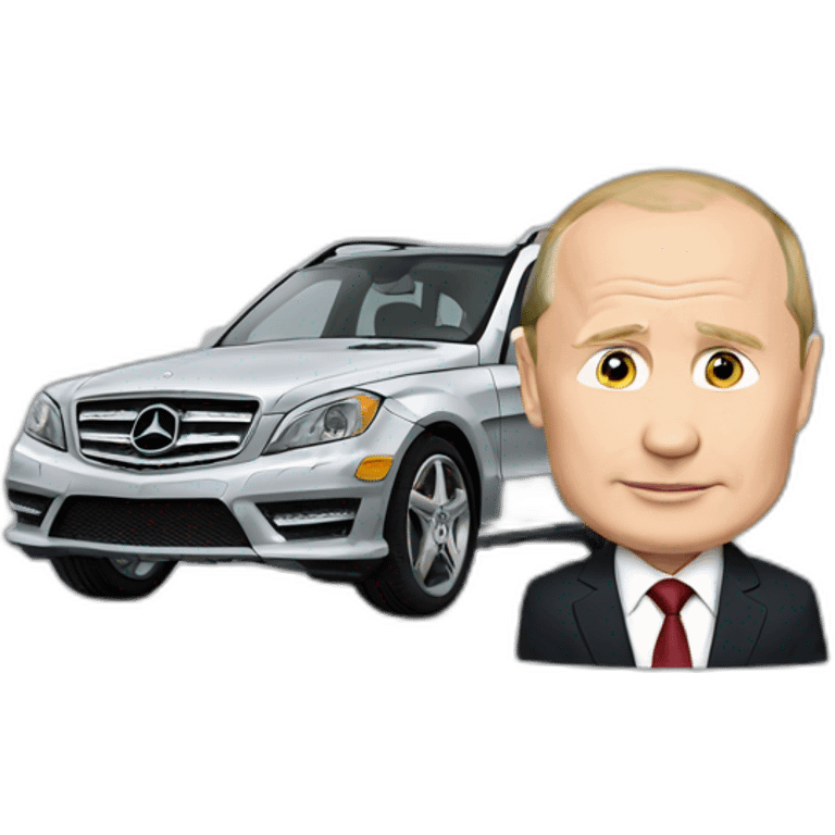 MERCEDES AND PUTIN emoji