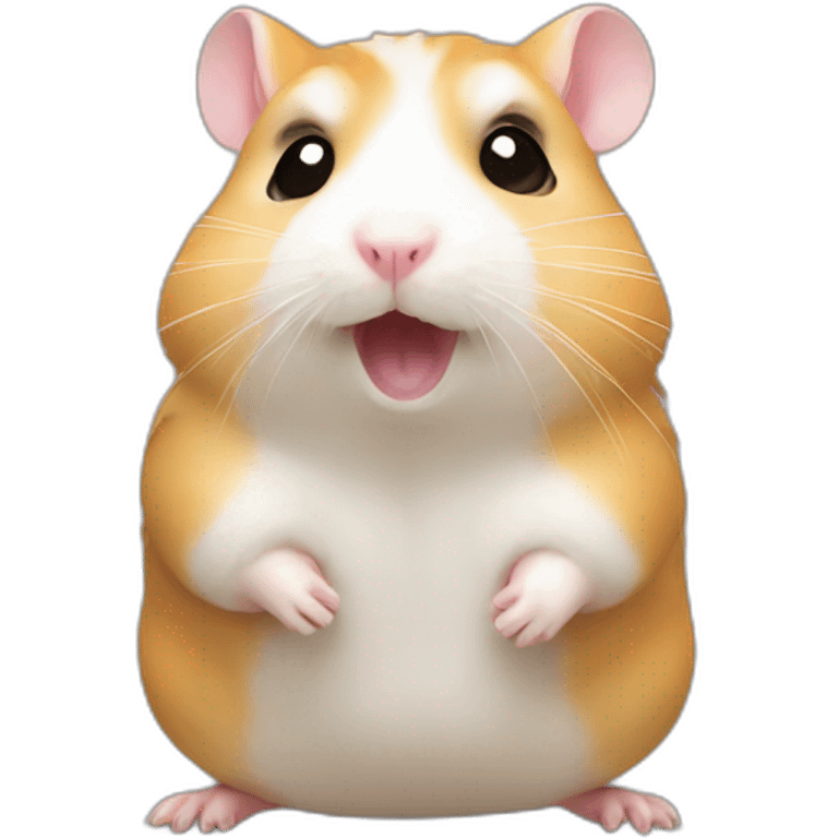 Chat hamster emoji