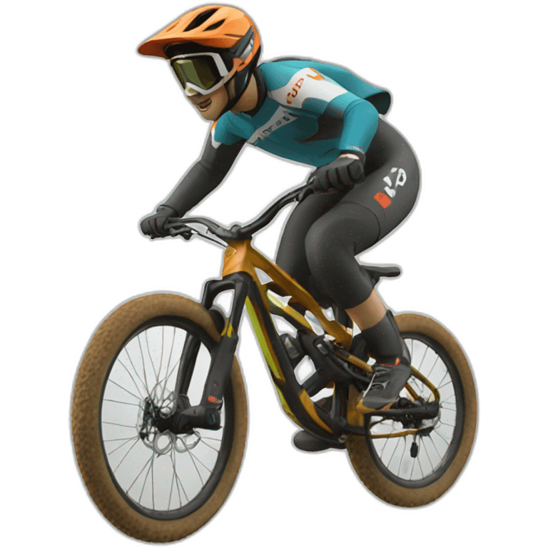 Downhill-mtb emoji