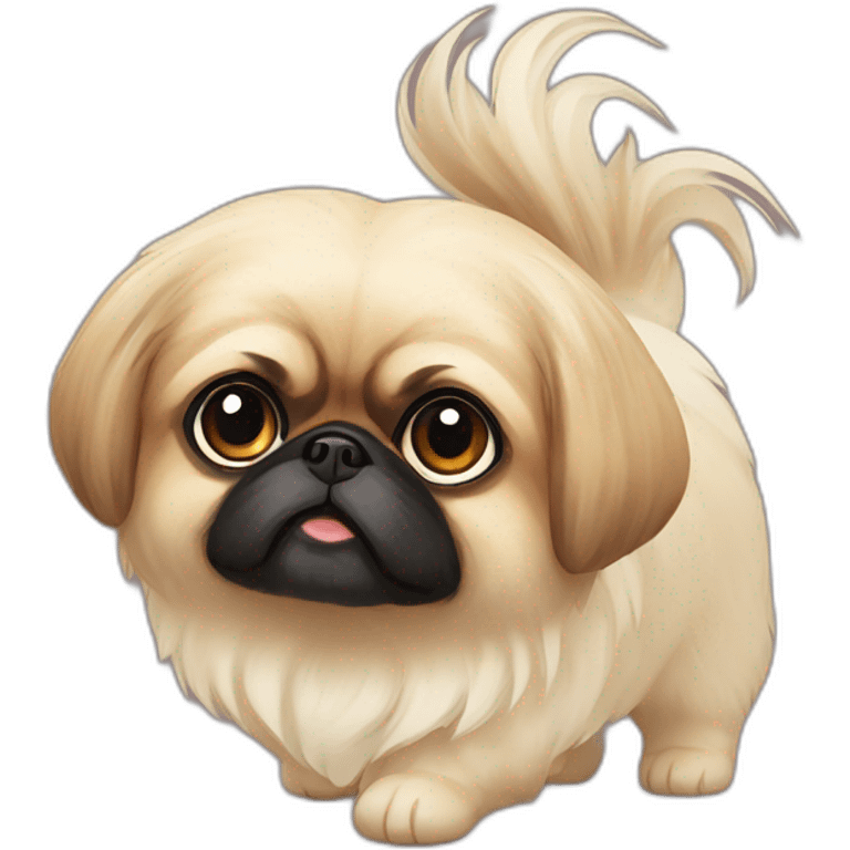 pekingese ргтпкн emoji