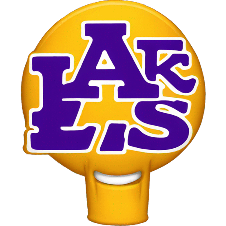 Lakers logo emoji