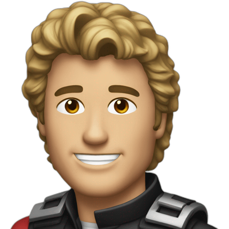 Michael Knight smiling emoji