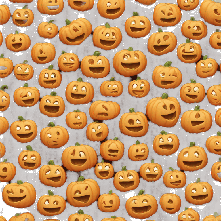 Uncarved pumpkin emoji