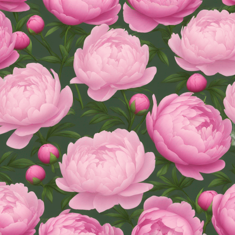 peonies emoji