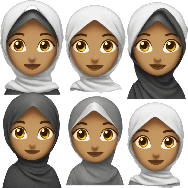 hijabi girl emoji