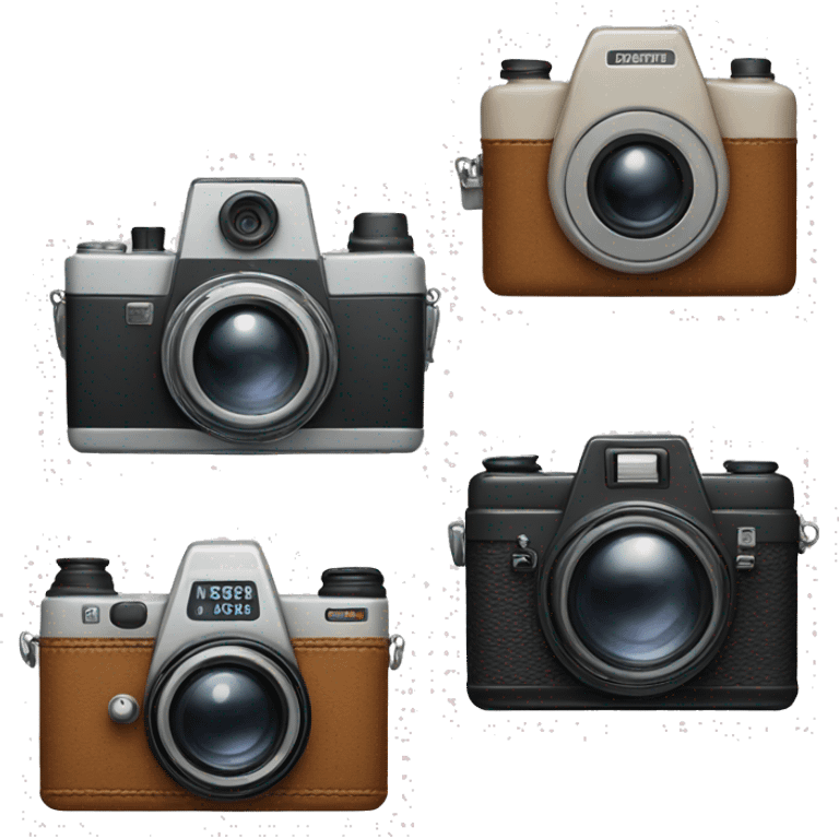 old and outdated analog cameras emoji